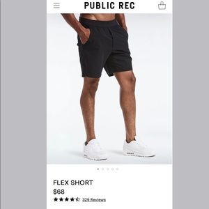 Public Rec all day every day shorts (32r black)